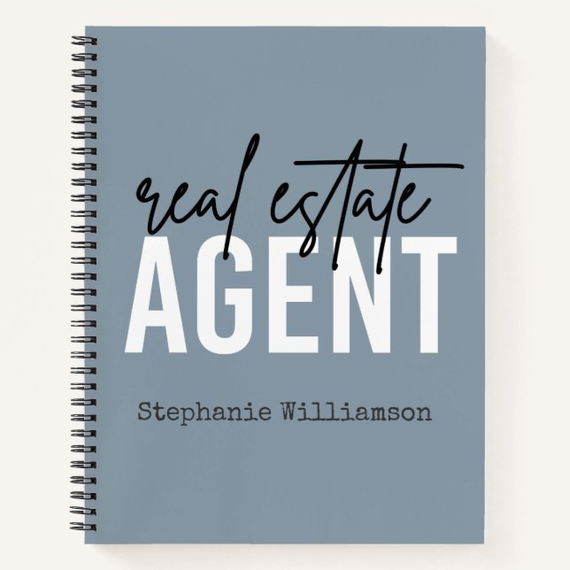 Cuaderno Regalos personalizados de agentes inmobiliarios pa (Anverso)