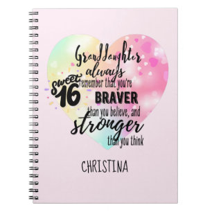 Cuaderno Regalos personalizados de GRANDAUGHTER   Diversión