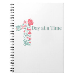 Cuaderno Regalos positivos diarios florales de un día a la 