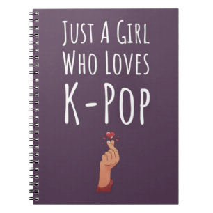 Cuaderno Regalos Rosa Cute Kpop Para Chicas Que Aman El Cor