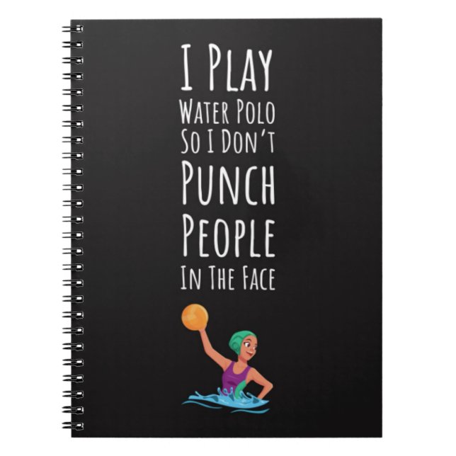 Cuaderno Regalos Temáticos De Polo De Agua Únicos Para Su M (Frente)