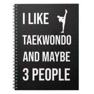 Cuaderno Regalos TKD Taekwondo Artes Marciales Deporte Luch