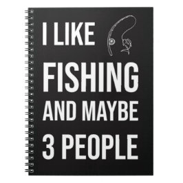 Cuaderno Regalos Únicos de Pesca Pescador Amante de la Pesc