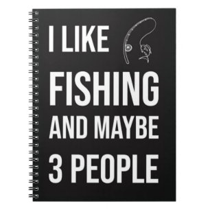 Cuaderno Regalos Únicos de Pesca Pescador Amante de la Pesc
