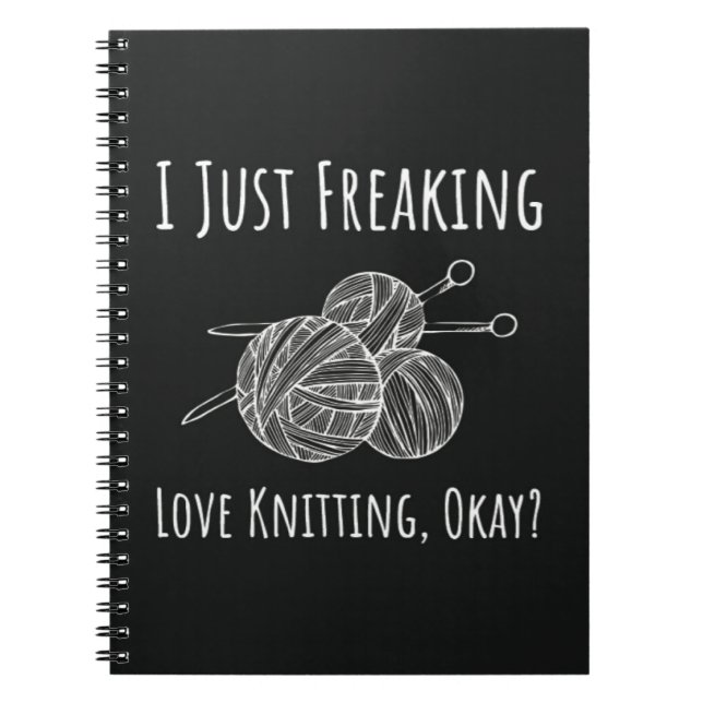 Cuaderno Regalos Únicos Para El Tejido De Cuchillos Para El (Frente)