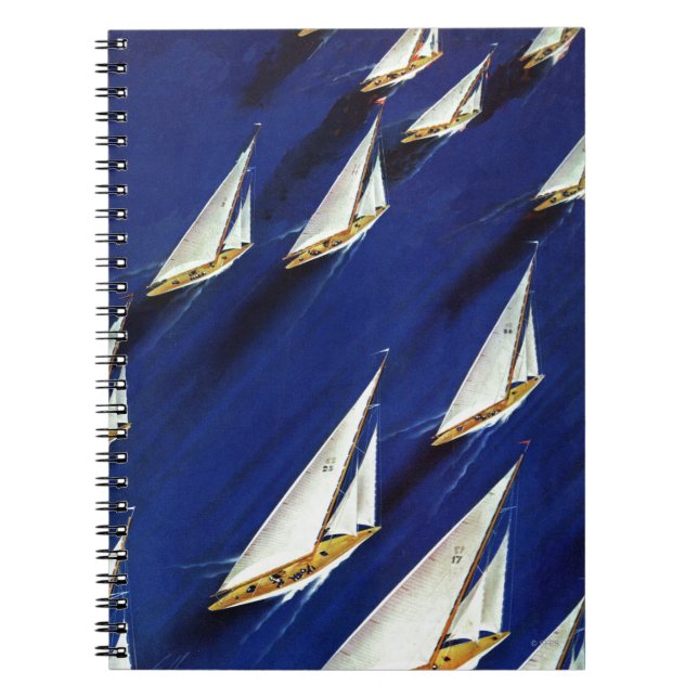 Cuaderno Regata de veleros por soldadura de esquí (Frente)