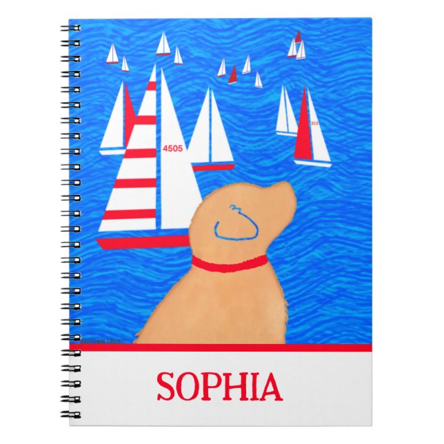 Cuaderno Regatta Day Yellow Dog (Frente)