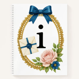 Cuaderno Regency Art Letter I Luxury Monogram Journal