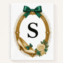 Cuaderno Regency Art Letter S Luxury Monogram Journal