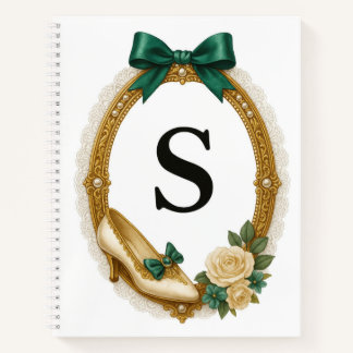 Cuaderno Regency Art Letter S Luxury Monogram Journal