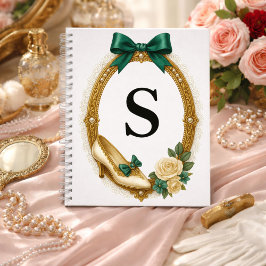 Cuaderno Regency Art Letter S Luxury Monogram Journal