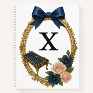 Cuaderno Regency Art Letter X Luxury Monogram Journal