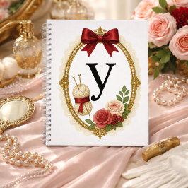 Cuaderno Regency Art Letter Y Luxury Monogram Journal