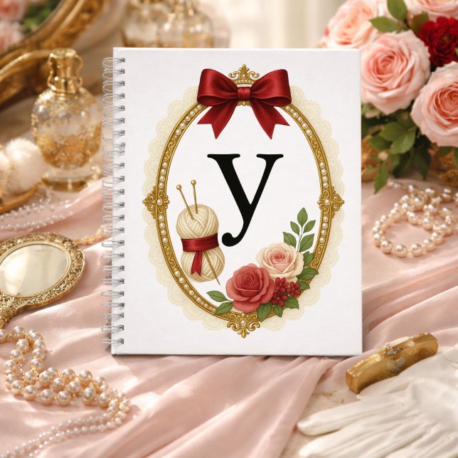Cuaderno Regency Art Letter Y Luxury Monogram Journal (Subido por el creador)