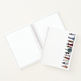 Cuaderno Regency Fashion Historical Jane Austen 8.5x11