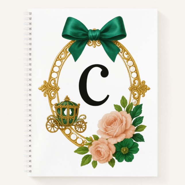 Cuaderno Regency Letter C Monogram Journal (Anverso)