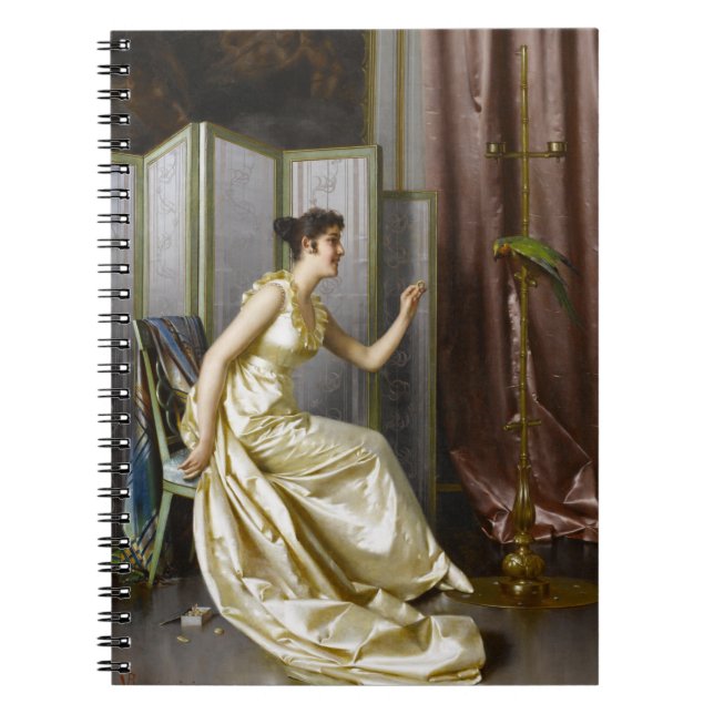 Cuaderno Reggianini alimentando al lorozo (Frente)
