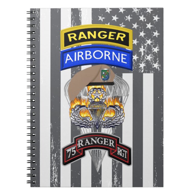 Cuaderno Regimiento Ranger 75  (Frente)