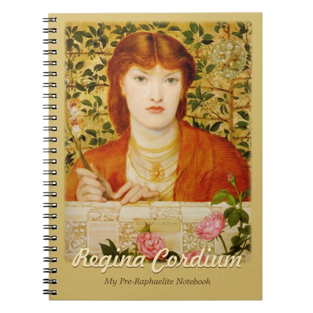 Cuaderno Regina Cordium CC0652 Mi portátil preRaphaelite (Frente)