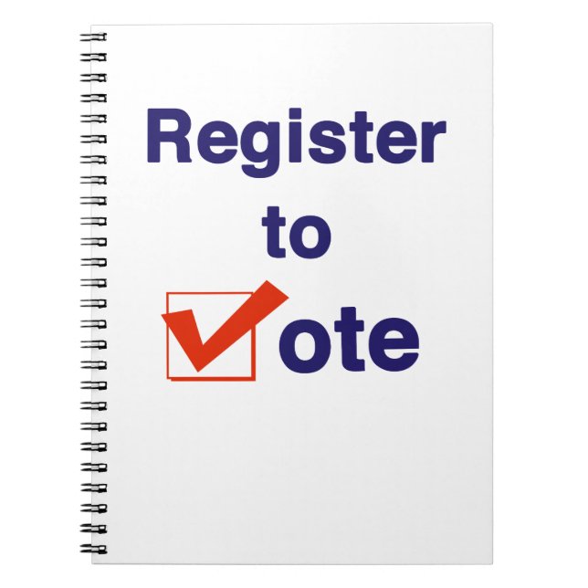 Cuaderno Registrarse Para Votar 2026 (Frente)