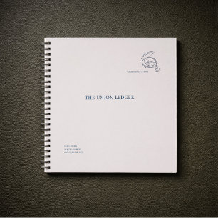 Cuaderno Registro de Boda en Tribunal de Ceremonia Civil