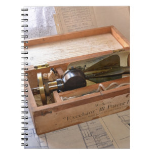 Cuaderno Registro de buque de época