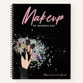 Cuaderno Registro de citas para artistas de maquillaje o cu