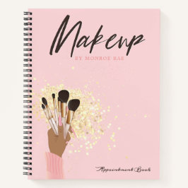 Cuaderno Registro de citas para artistas de maquillaje o cu