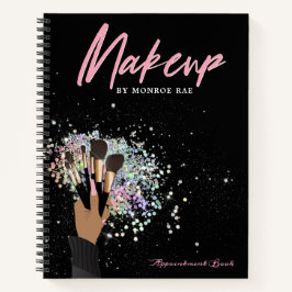 Cuaderno Registro de citas para artistas de maquillaje o ne