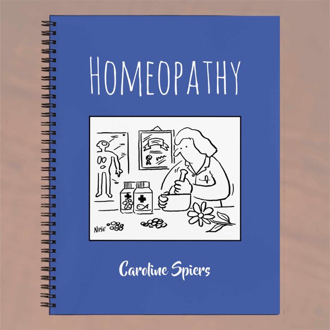 Cuaderno Registro de notas de la homeopatía con el nombre d (Subido por el creador)