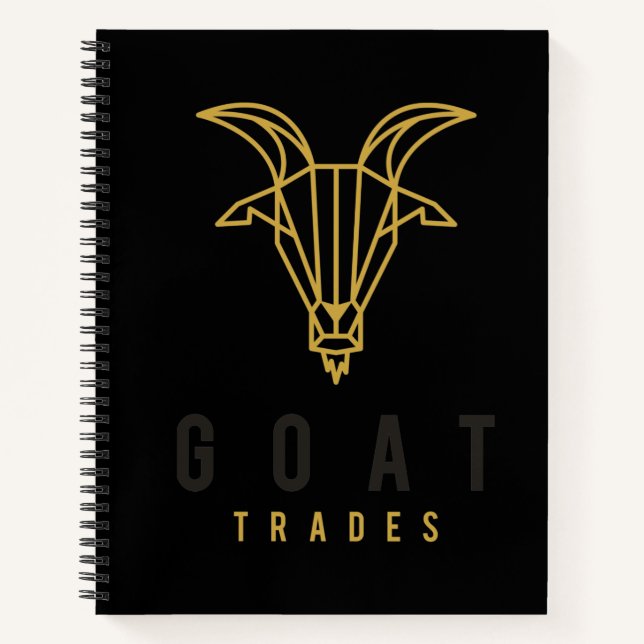 Cuaderno Registro de operaciones de GoatTrades (Anverso)