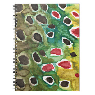 Cuaderno Registro de pesca de trucha marrón