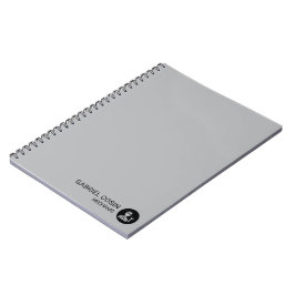 Cuaderno Registro de Reparación de Campo Mecánico Elegante