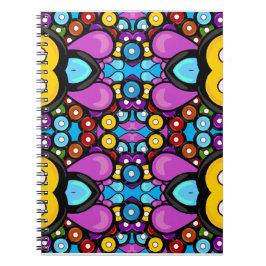 Cuaderno Registro Retro Resumen Diseño de Patrón de Diversi