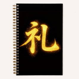 Cuaderno Rei (礼) – One of the Seven Virtues of Bushidō 