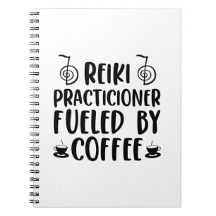 Cuaderno Reiki y café   Ideas de regalo de Reiki Master Rei