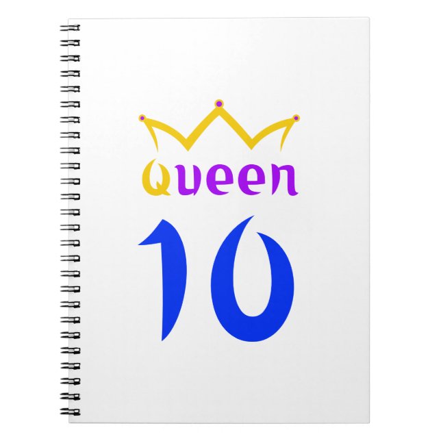 Cuaderno Reina 10 (Frente)