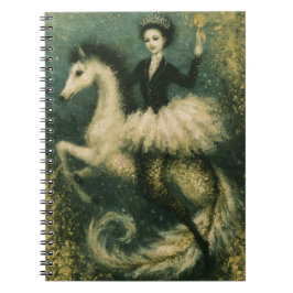 Cuaderno Reina Bailarina en su Caballito de Mar Sirena