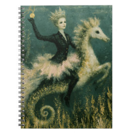Cuaderno Reina Bailarina Linda en su Caballito de Mar