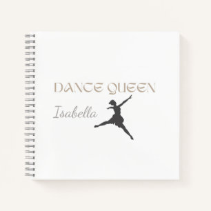 Cuaderno Reina de Baile Personalizada, Regalo o Para Ella,