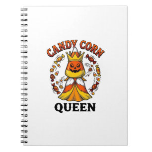 Cuaderno Reina de Caramelo de Maíz Camiseta de Caramelo de