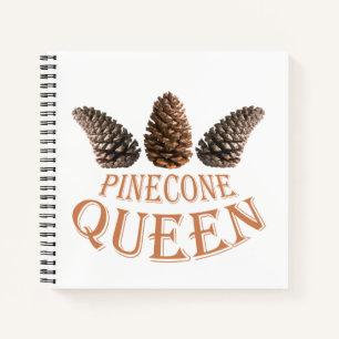 Cuaderno Reina de conos de pino