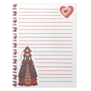 Cuaderno Reina de Corazones