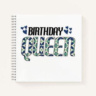Cuaderno Reina de cumpleaños