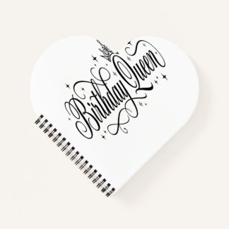 Cuaderno Reina de Cumpleaños Grupo de Celebración Personali