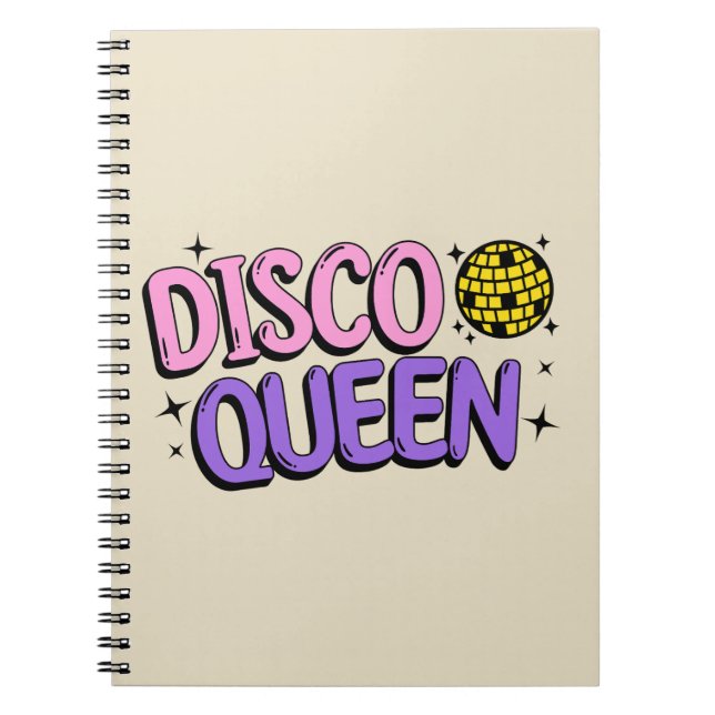 Cuaderno Reina de disco (Frente)