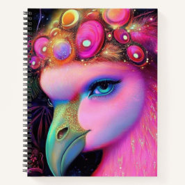 Cuaderno Reina de flamenco cósmico