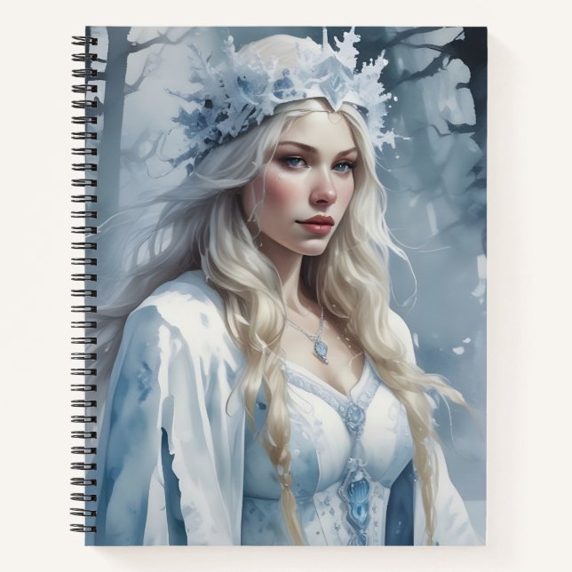 Cuaderno Reina de Hielo (Anverso)