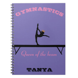 Cuaderno Reina de la Corona de Gimnasia de la Viga