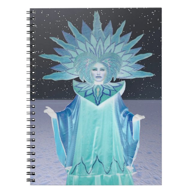 Cuaderno Reina de la nieve (Frente)